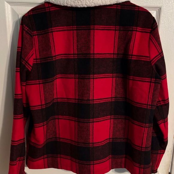 Womens Buffalo plaid jacket size Large - Picture 2 of 3